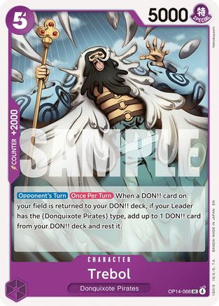 Trebol OP14-068 Uncommon The Azure Sea's Seven