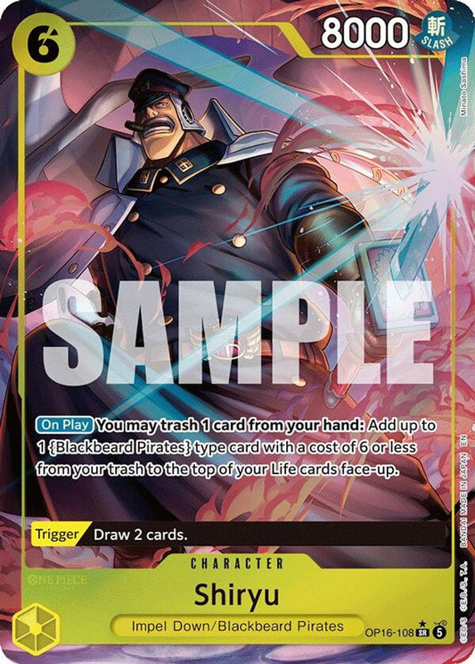 Shiryu (Full Art) OP16-108