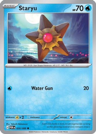 Staryu 020/088 Common Perfect Order