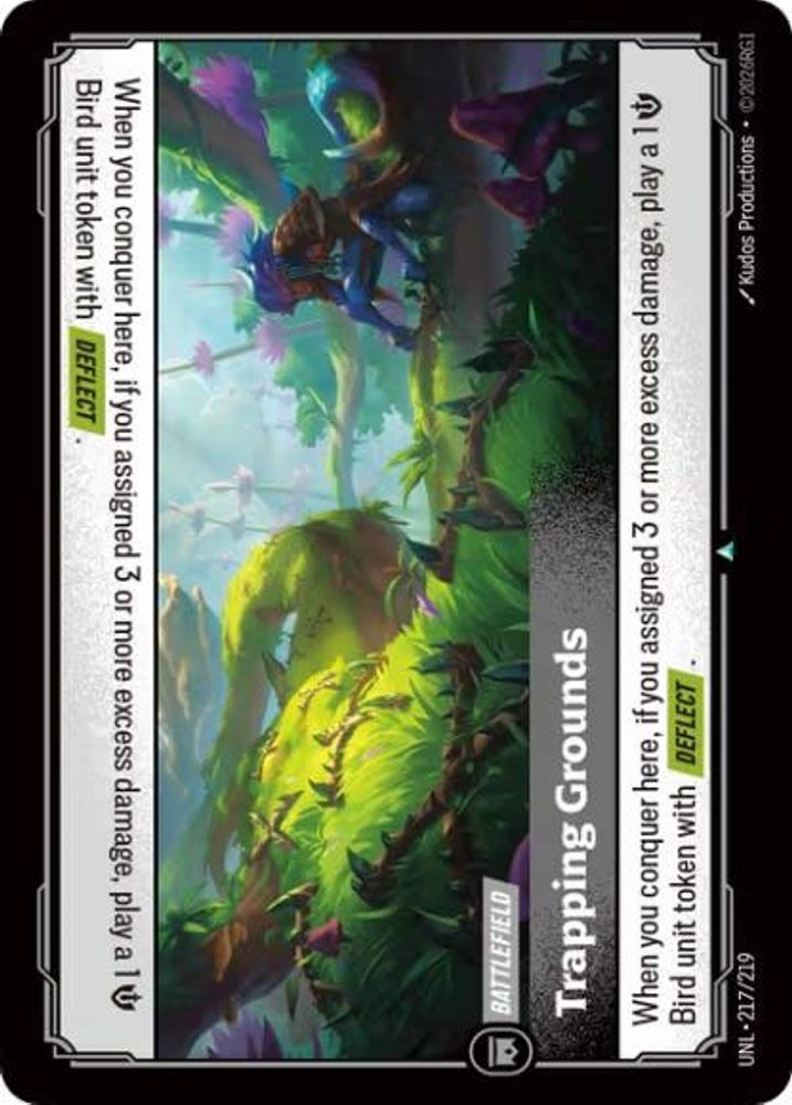 Trapping Grounds 217/219 Uncommon Unleashed