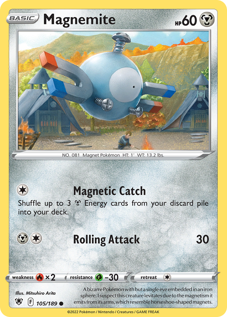 Magnemite 105/189 Common Astral Radiance