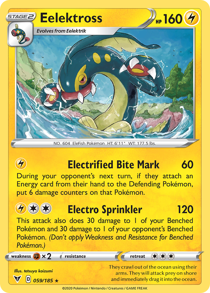 Eelektross 059/185 Rare Vivid Voltage
