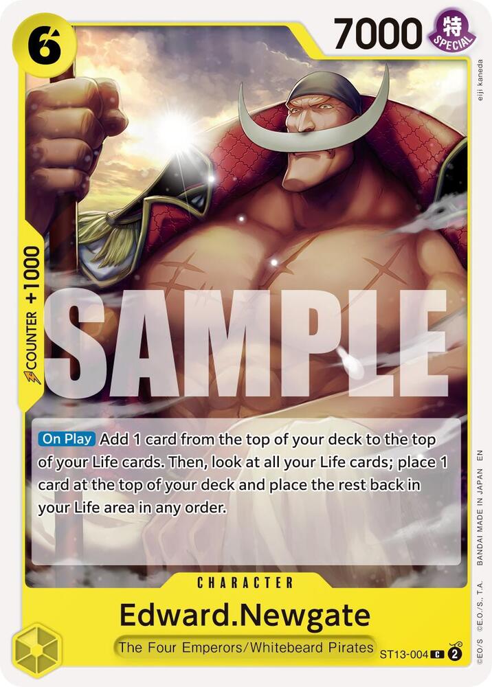 Edward.Newgate (Reprint) ST13-004 Premium Booster -The Best- Vol. 2