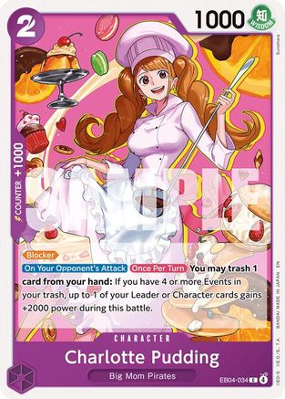 Charlotte Pudding EB04-034 Common The Azure Sea's Seven