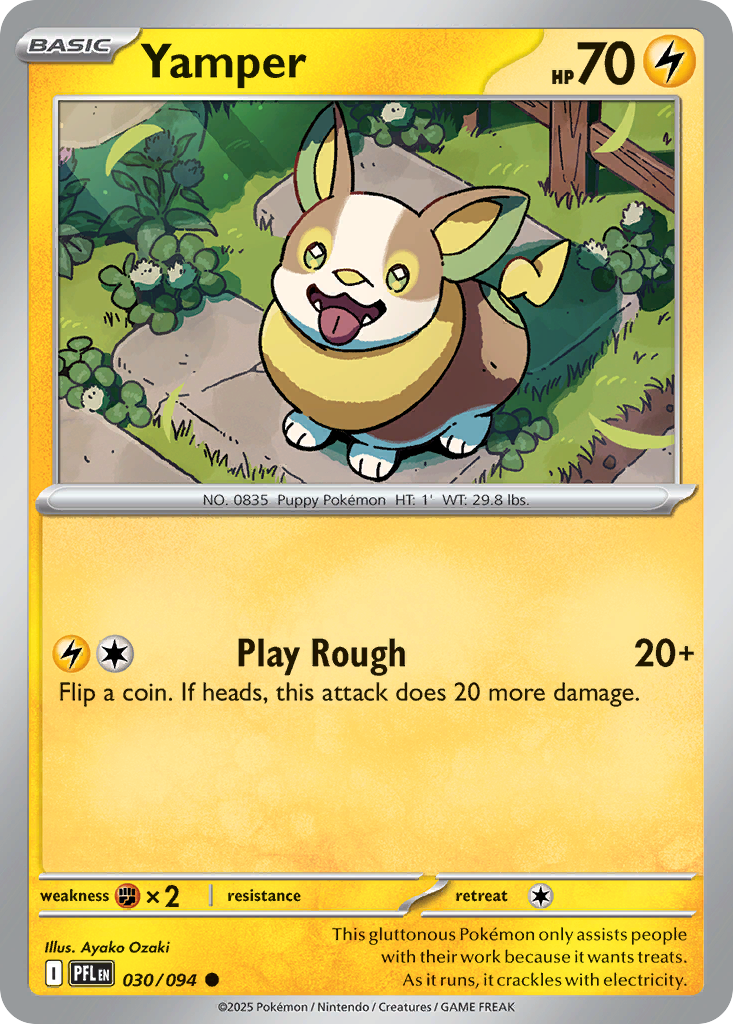 Yamper 030/094 Common Phantasmal Flames