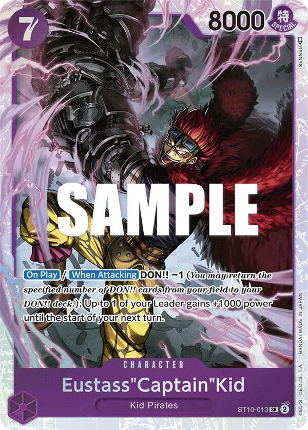 Eustass"Captain"Kid (013) ST10-013 Ultra Deck: The Three Captains