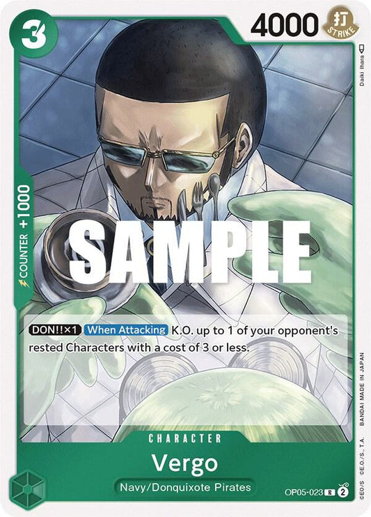 Vergo OP05-023 Rare Awakening of the New Era