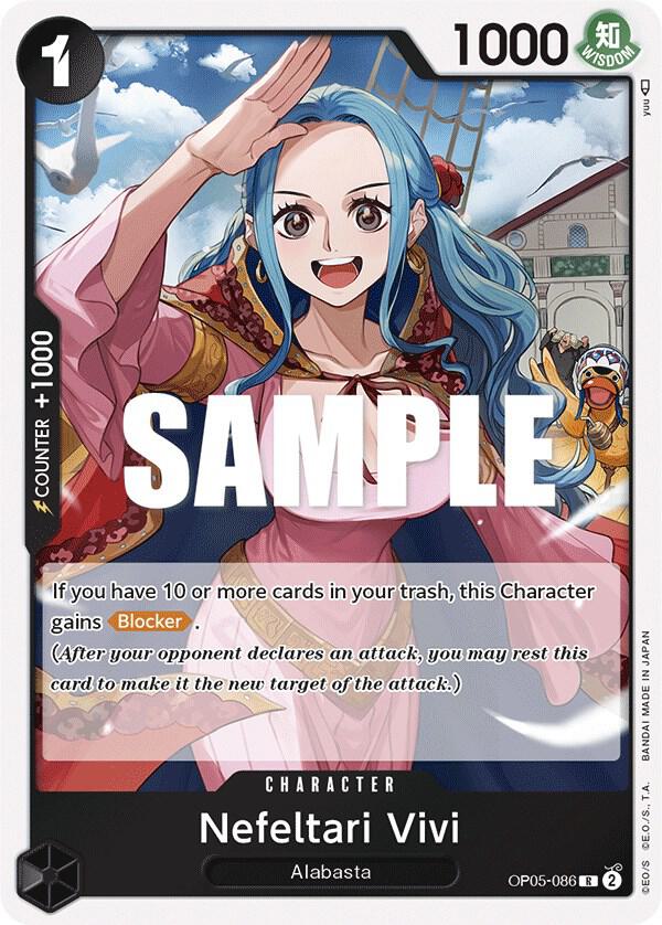 Nefeltari Vivi OP05-086 Rare Awakening of the New Era