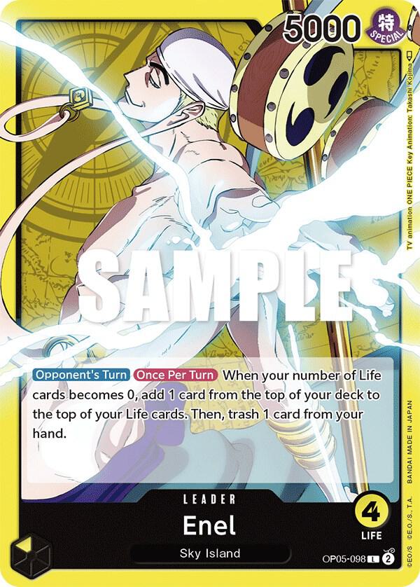 Enel (098) OP05-098 Leader Awakening of the New Era