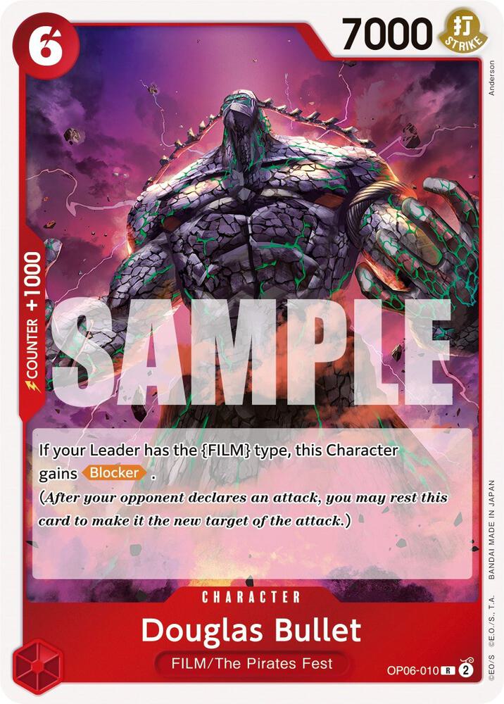 Douglas Bullet OP06-010 Rare Wings of the Captain