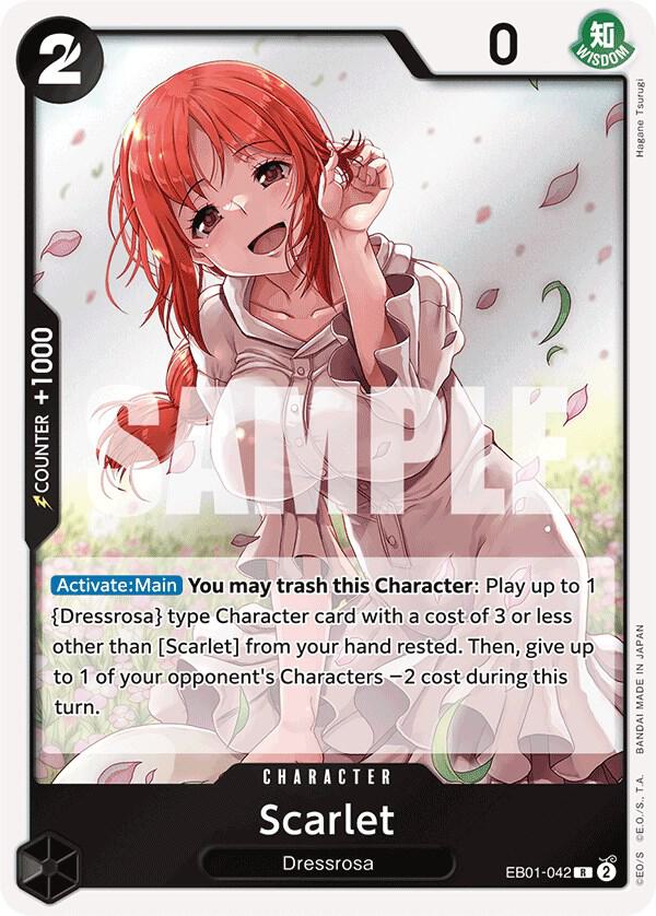 Scarlet EB01-042 Rare Extra Booster: Memorial Collection