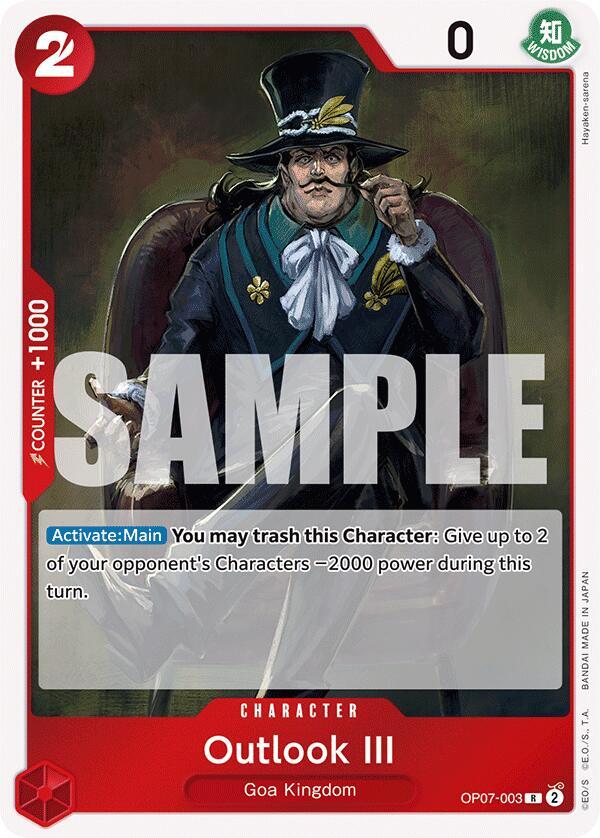 Outlook III OP07-003 Rare 500 Years in the Future