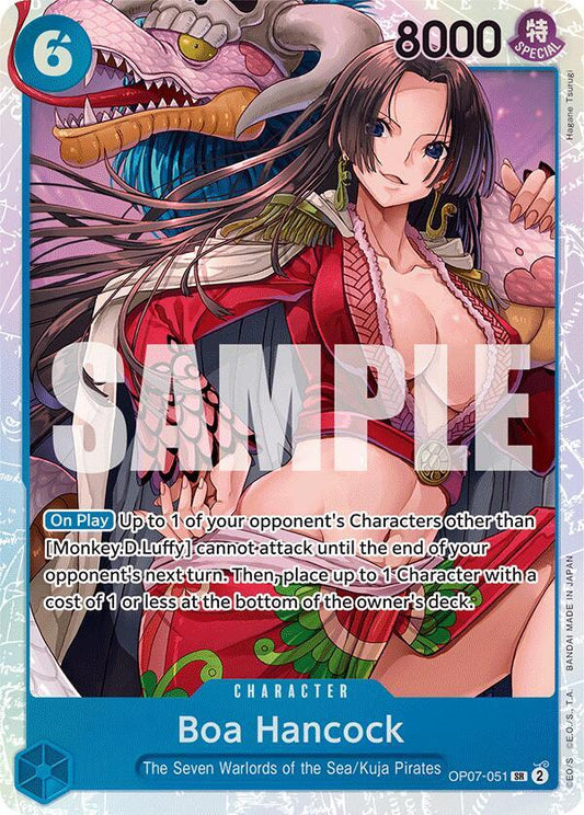 Boa Hancock (051) OP07-051 Super Rare 500 Years in the Future
