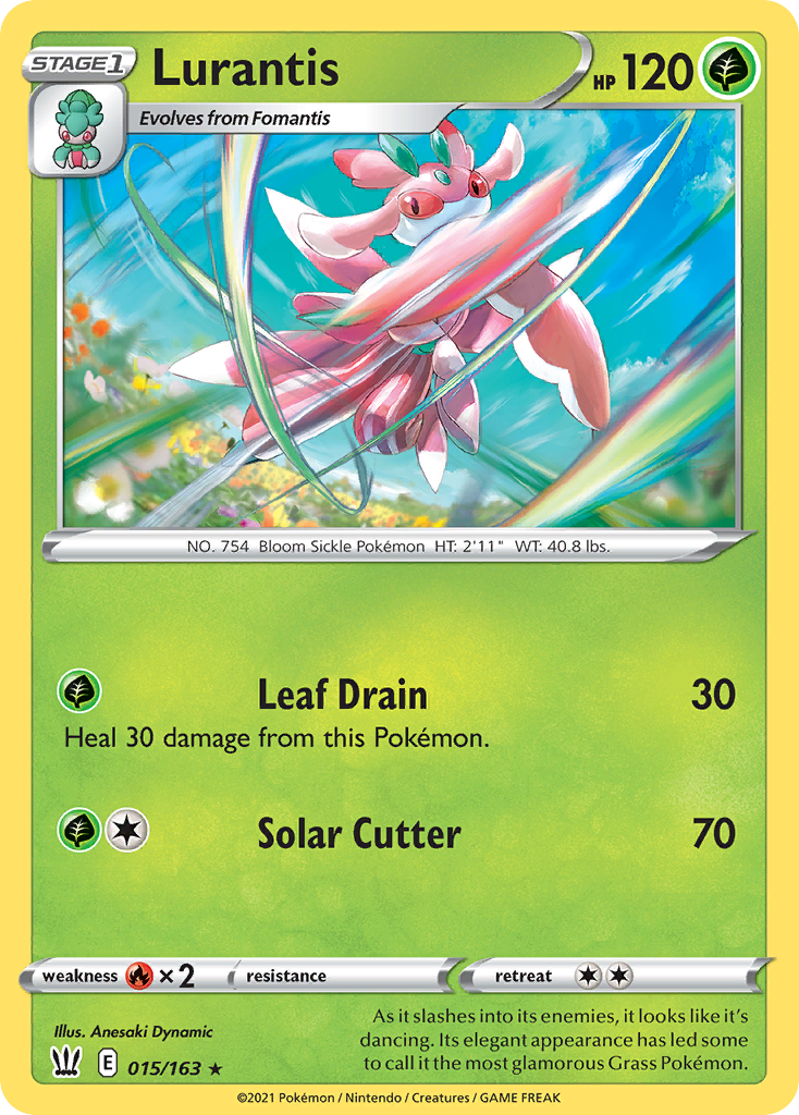 Lurantis 015/163 Rare Battle Styles