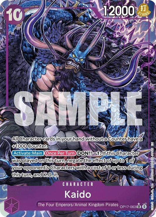 Kaido (063) (Alternate Art) OP17-063