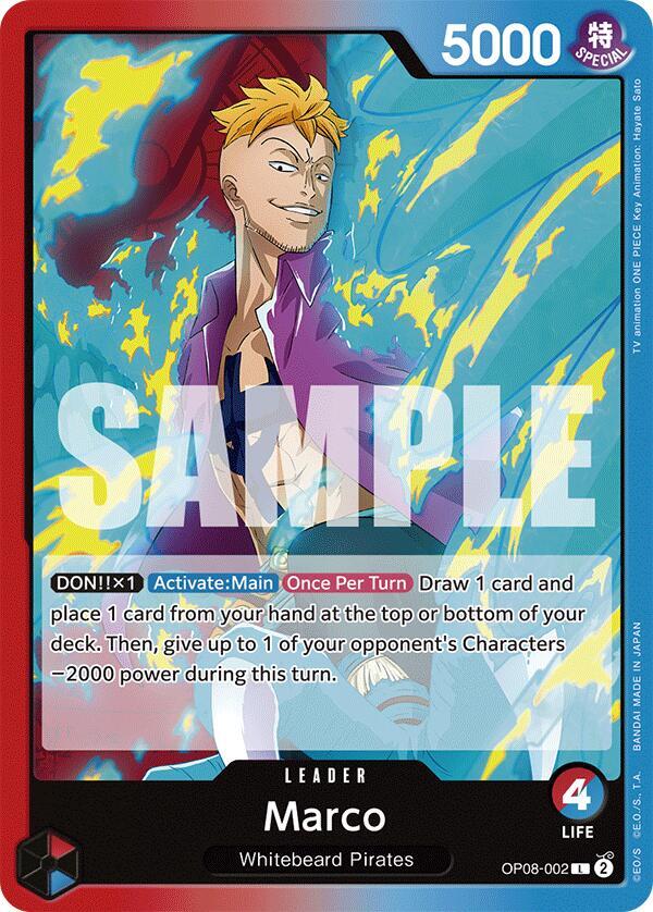 Marco OP08-002 Leader Two Legends