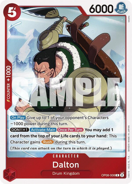Dalton OP08-008 Rare Two Legends