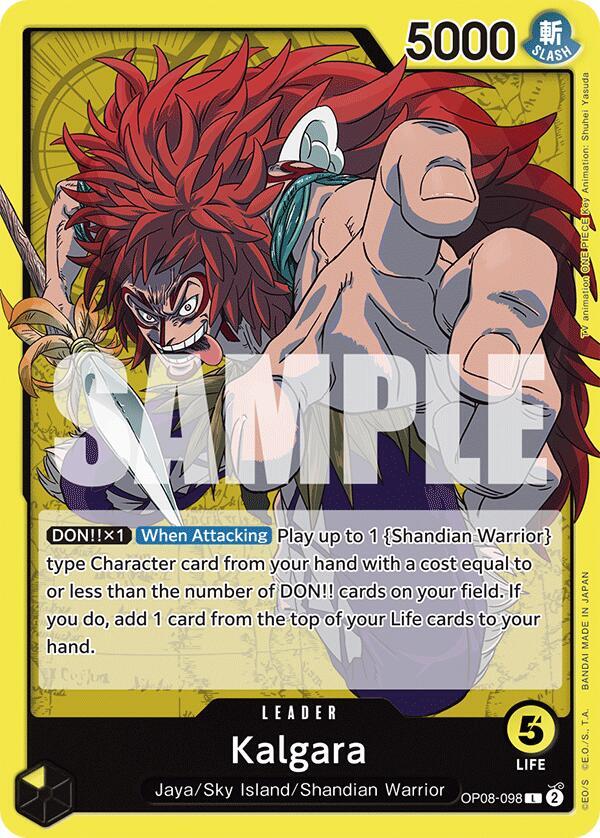 Kalgara (098) OP08-098 Leader Two Legends