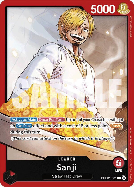 Sanji PRB01-001 Leader Premium Booster -The Best