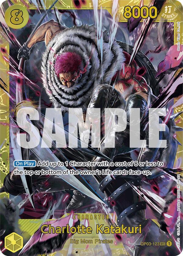 Charlotte Katakuri (Reprint) OP03-123 Premium Booster -The Best