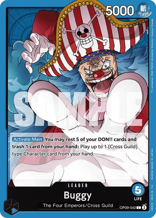 Buggy (042) OP09-042 Leader Emperors in the New World