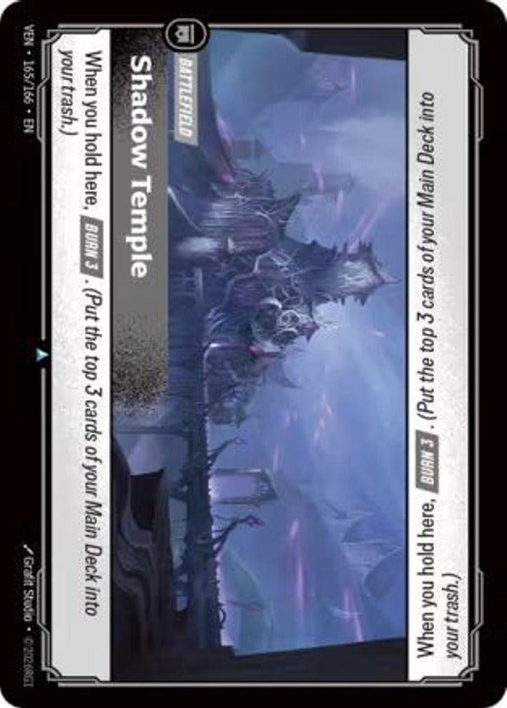 Shadow Temple 165/166 Uncommon Vendetta Foil
