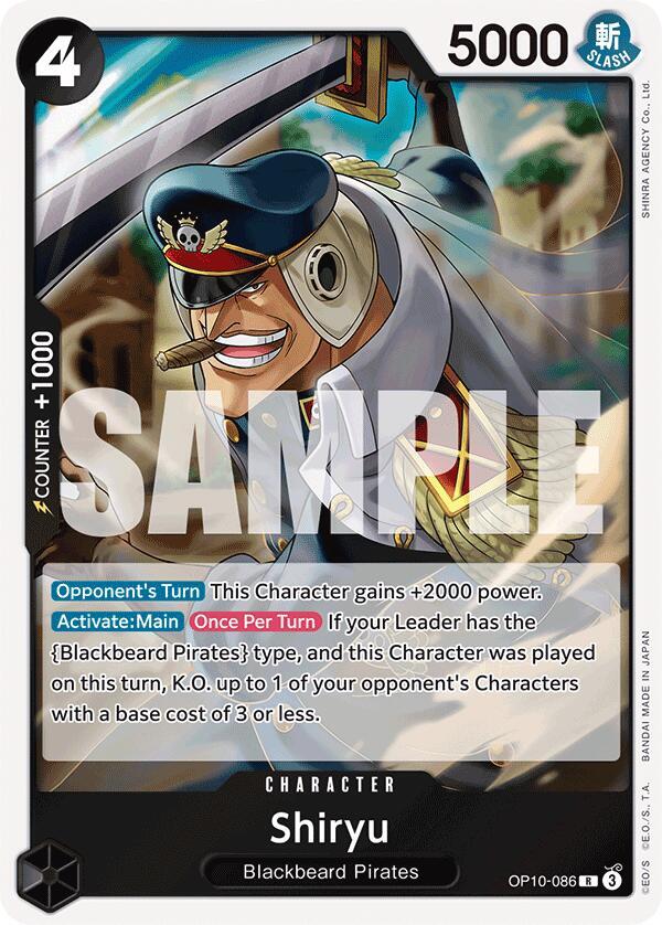 Shiryu OP10-086 Rare Royal Blood