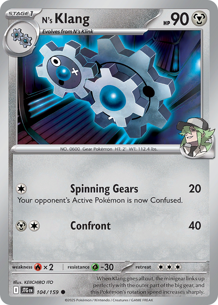 N's Klang 104/159 Common Journey Together Reverse Holo