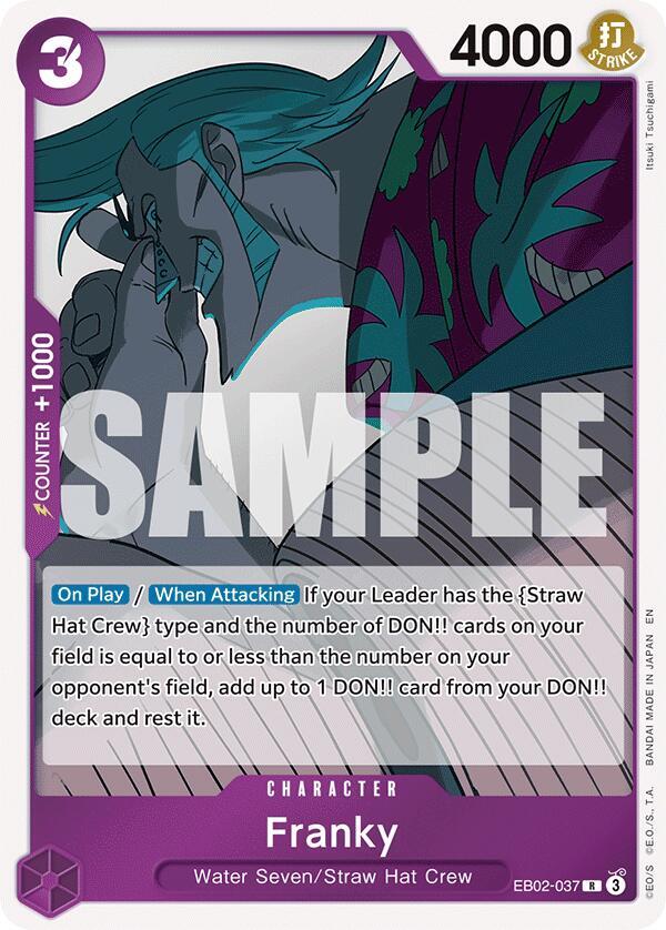 Franky EB02-037 Rare Extra Booster: Anime 25th Collection