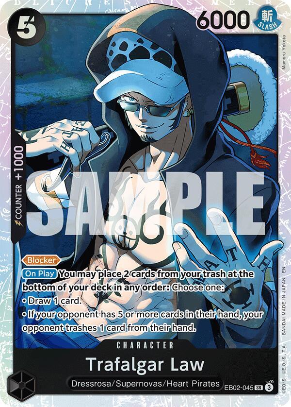 Trafalgar Law EB02-045 Extra Booster: Anime 25th Collection