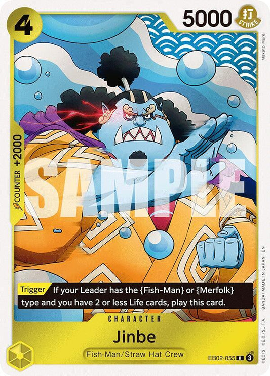 Jinbe EB02-055 Rare Extra Booster: Anime 25th Collection