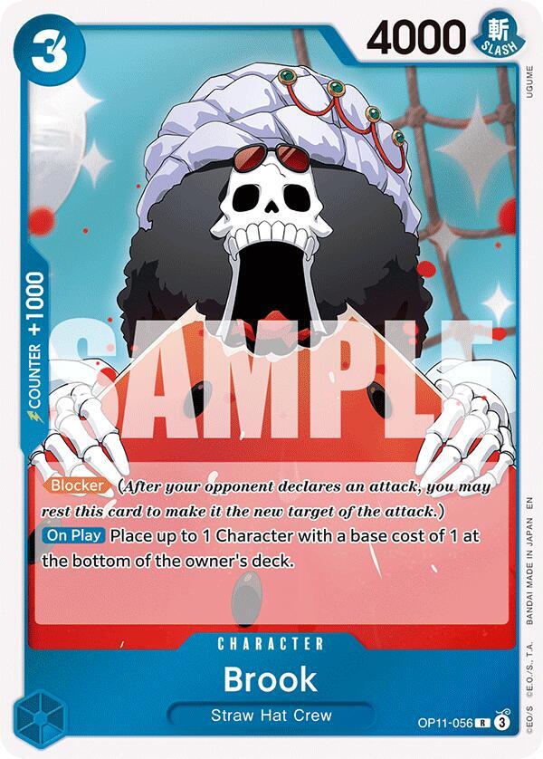 Brook OP11-056 Rare A Fist of Divine Speed