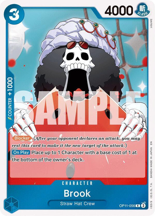 Brook OP11-056 Rare A Fist of Divine Speed