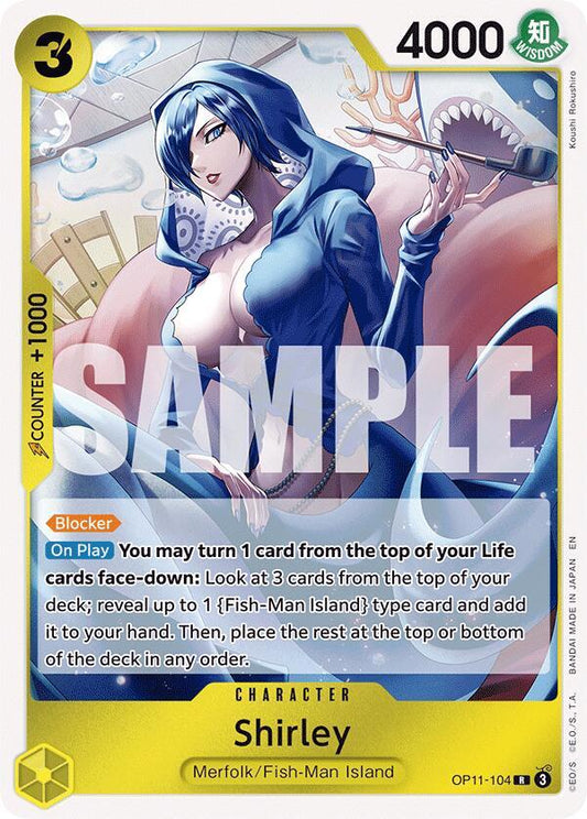 Shirley OP11-104 Rare A Fist of Divine Speed