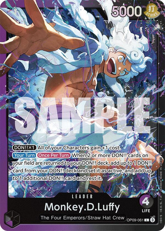 Monkey.D.Luffy OP09-061 Starter Deck 26: PURPLE/BLACK Monkey.D.Luffy