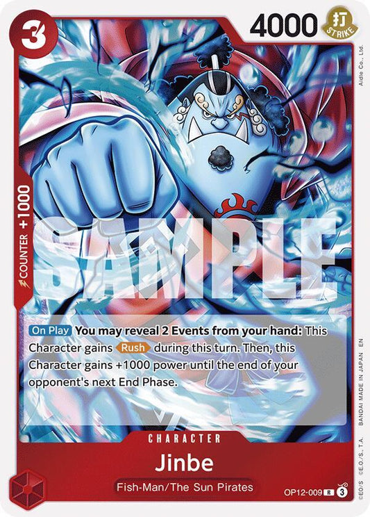 Jinbe OP12-009 Rare Legacy of the Master