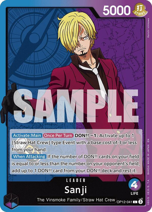 Sanji (041) OP12-041 Leader Legacy of the Master