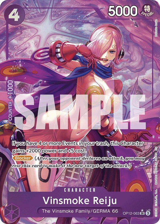 Vinsmoke Reiju (Alternate Art) OP12-063 Legacy of the Master