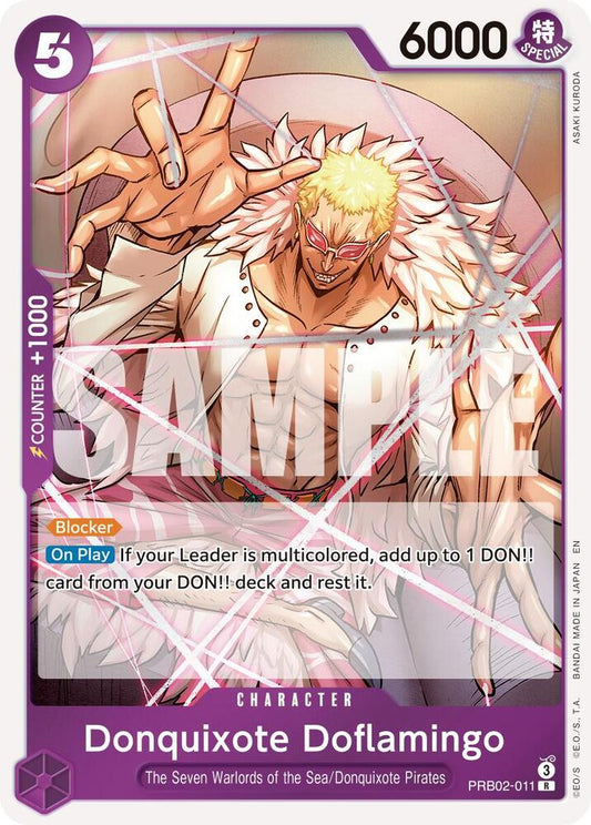Donquixote Doflamingo PRB02-011 Premium Booster -The Best- Vol. 2
