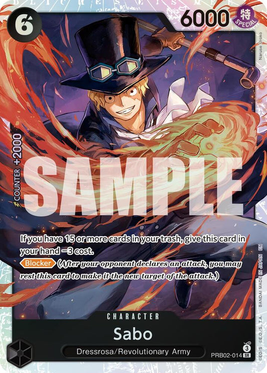 Sabo PRB02-014 Super Rare Premium Booster -The Best- Vol. 2