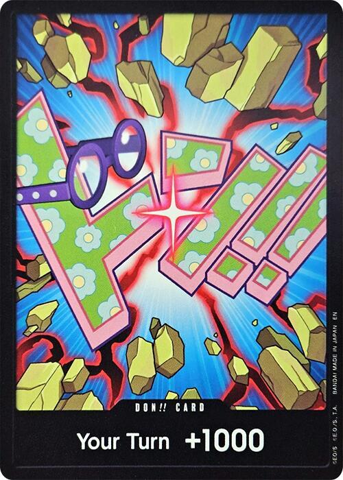 DON!! Card (Koby) DON!! Premium Booster -The Best- Vol. 2
