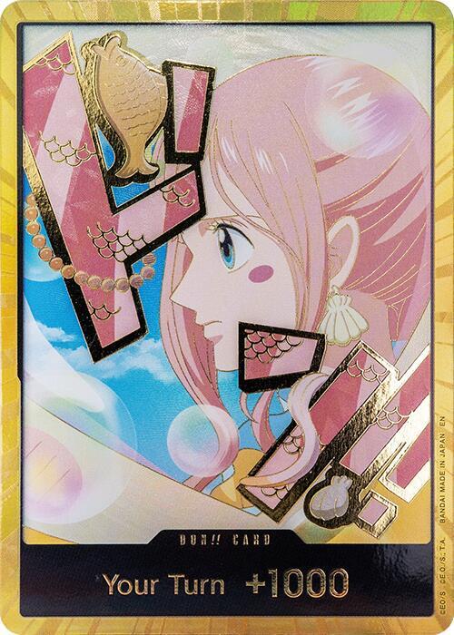 DON!! Card (Shirahoshi) (Gold) Premium Booster -The Best- Vol. 2