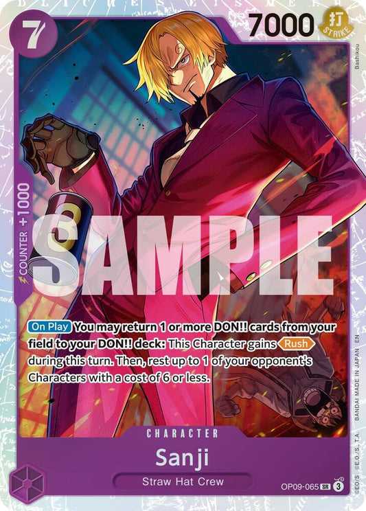Sanji (Reprint) OP09-065 Premium Booster -The Best- Vol. 2