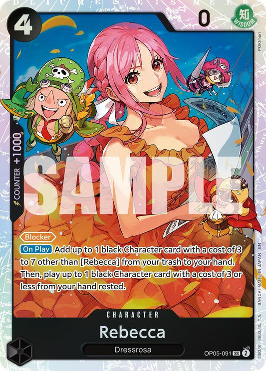 Rebecca (Reprint) OP05-091 Premium Booster -The Best- Vol. 2