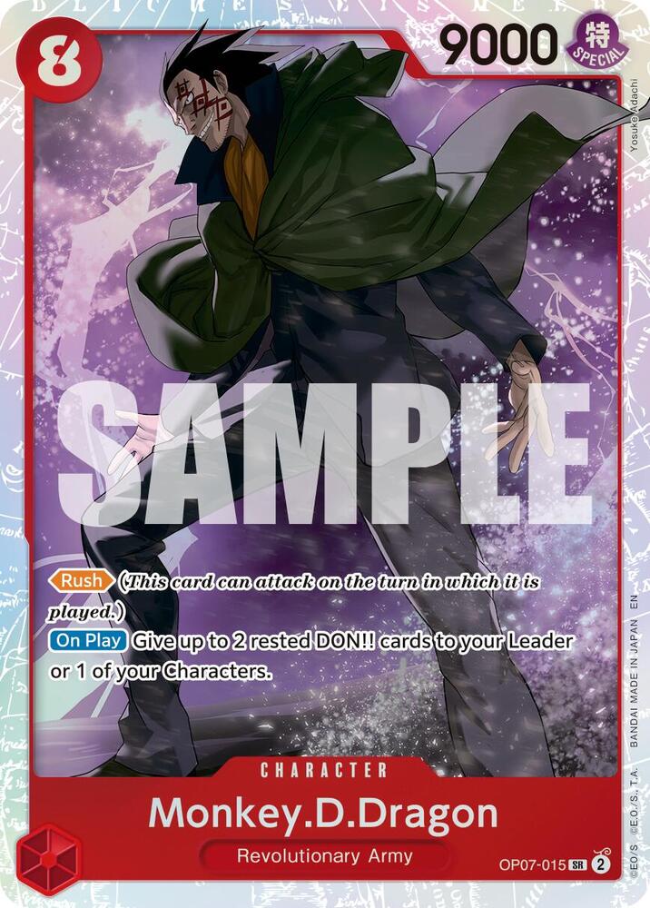 Monkey.D.Dragon (Reprint) OP07-015 Premium Booster -The Best- Vol. 2