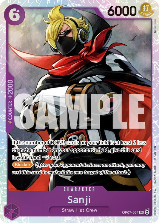 Sanji (Reprint) OP07-064 Premium Booster -The Best- Vol. 2