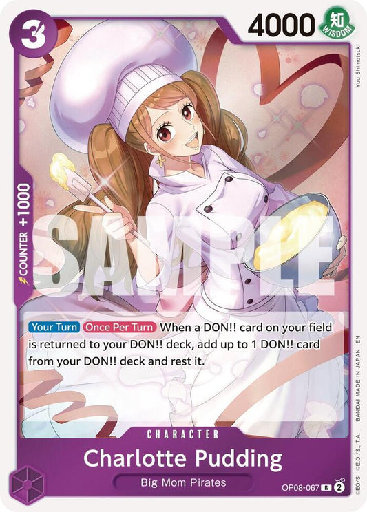 Charlotte Pudding (Reprint) OP08-067 Premium Booster -The Best- Vol. 2