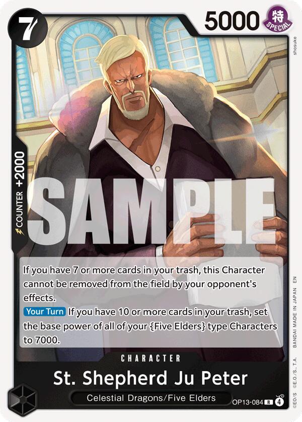 St. Shepherd Ju Peter OP13-084 Rare Carrying On His Will