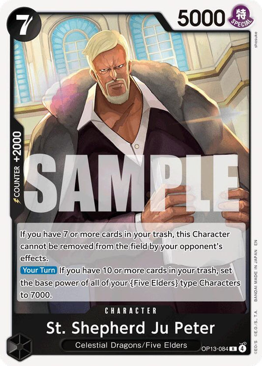 St. Shepherd Ju Peter OP13-084 Rare Carrying On His Will