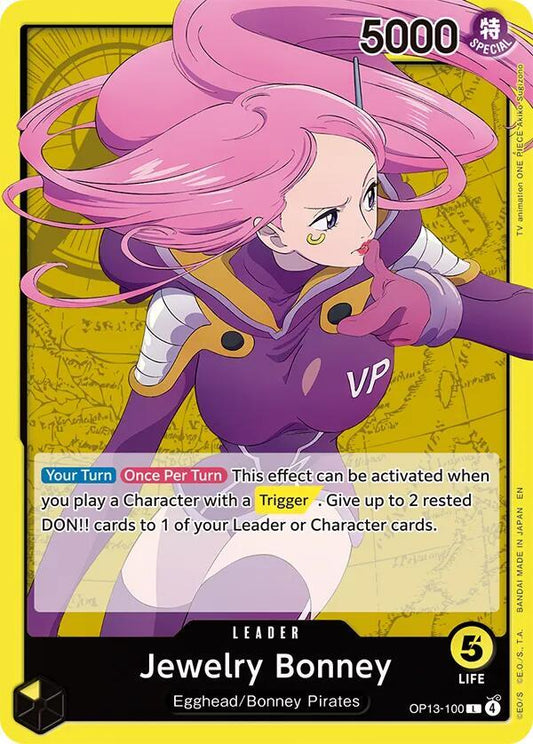 Jewelry Bonney (100) OP13-100 Leader Carrying On His Will